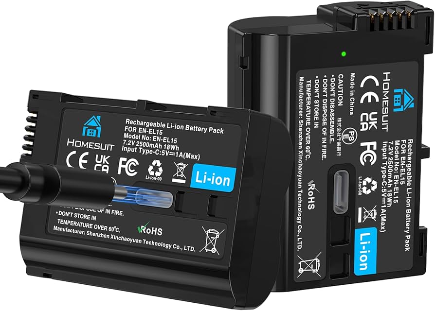 Amazon.co.jp: Homesuit EN-EL15c 交換用Type-C 直接充電ポート